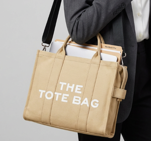 Sac à main en toile avec logo personnalisé, multi-poches, fermeture éclair, sac à bandoulière pour femmes, vente en gros, sac bandoulière - Product Image 6