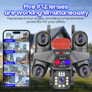 Caméra intérieure 30MP avec 4G, CCTV, sécurité extérieure, maison, IA intelligente, <span class=keywords><strong>IP</strong></span> Wifi, 4K, CE, alarme, surveillance, caméra réseau sans fil - Product Image 3