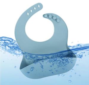 Bavoirs en Silicone Anti-salissure pour bébé, entraînement d'alimentation, bavoirs imperméables pour tout-petits - Product Image 6