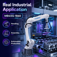 Bras de robot industriel à 6 axes FOBOT, fourni directement par l'usine, robot articulé à bas prix pour la manutention et la découpe des matériaux