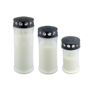 Bougie d'offrande spirituelle personnalisée imprimée, 7 jours, pour baptême religieux, couleur blanc/rouge, bougies funéraires - Product Image 1