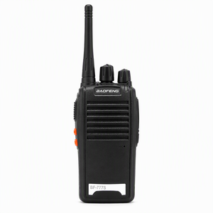 Radio bidirectionnelle analogique BF-777S UHF, talkie-walkie portable, 5W, portée 0-5km, 16 canaux, résistant à l'eau IPX-1, 1000-1500mAh - Product Image 1