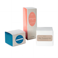 10ml 20ml 30ml 50ml 100ml emballage cosmétique recyclé Kraft carton blanc marron noir rond papier Tube bouteilles