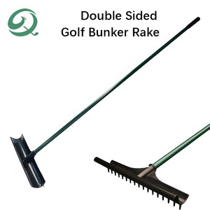 Râteau de <span class=keywords><strong>golf</strong></span> à 19 dents pour <span class=keywords><strong>bunker</strong></span>, outil de terrassement, manche en alliage d'aluminium, râteau simple face pour sable de <span class=keywords><strong>golf</strong></span> - Product Image 4