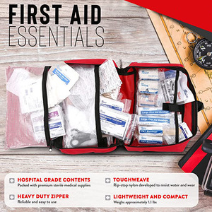 Suministros de primeros auxilios Suministros médicos de grado hospitalario para situaciones de emergencia y supervivencia - Product Image 6