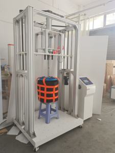 Dongguan Zhongli Stuhl Basis festigkeit prüfer | Statische Last prüfmaschine | ISO 7173 EN 1335 konform - Product Image 3