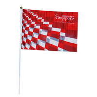 Support en Polyester de haute qualité, petits drapeaux personnalisés