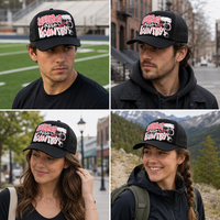 Casquette Trucker OEM 5 Panneaux en Mousse avec Logo 3D Brodé Personnalisé, Fabrication BSCI pour Grossistes, Style Y2K, MOQ Bas