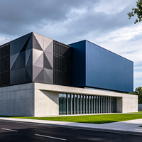 Bâtiments à structure en acier pour immeuble de bureaux à structure en acier avec cadre en acier haute résistance et conception à grande portée
