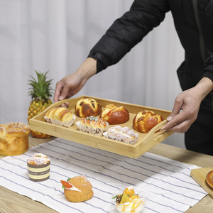 Plateau de service <span class=keywords><strong>en</strong></span> <span class=keywords><strong>bois</strong></span> Extra Large, plateau repose-pieds avec poignée FSC, plateau de service <span class=keywords><strong>en</strong></span> noyer naturel fait <span class=keywords><strong>à</strong></span> la main, <span class=keywords><strong>palette</strong></span> décorative Vintage - Product Image 6
