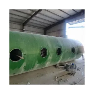 High Quality Production Of Zaoqiang Frp Fiberglass Septic Tank For Industrial Waste Water Treatment/septic Tank Fiberglass
