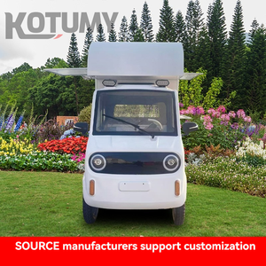 Elektrischer multifunktion aler Allrad-Frühstücks wagen, kommerzielles Restaurant Mobile Burger und Kaffee wagen - Product Image 4