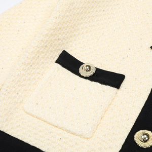 2025 A/W nuovo abito lavorato A maglia da donna alla moda semplice Slim-fit snellente superiore mezza gonna due pezzi Set di <span class=keywords><strong>abbigliamento</strong></span> - Product Image 3