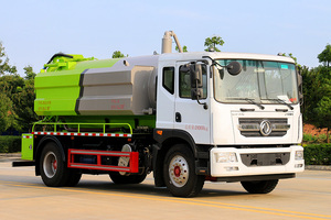 รถดูดสิ่งปฏิกูลแบบผสมแรงดันสูง Dongfeng 15CBM ราคาประหยัด สำหรับการบำรุงรักษาท่อระบายน้ำในท่าเรือ - Product Image 2