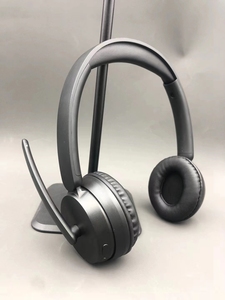 Casque sans fil de bureau 2,4 G ODM/OEM, casque téléphonique pour centre d'appels avec plus de 10 heures d'autonomie et micro pour usage professionnel - Product Image 4