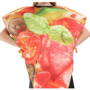 Disfraz de Pizza para Halloween, Venta Directa de Fábrica, Disfraz de Cosplay para Adultos y Niños, Ropa para Fiestas, Actuaciones, Temática de Comida, Juego de Roles - Product Image 4