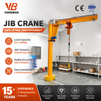 Grue à flèche portante d'atelier portable de 1 à 10 tonnes, la plus vendue, avec engrenages et moteur, télécommande sans fil, personnalisable