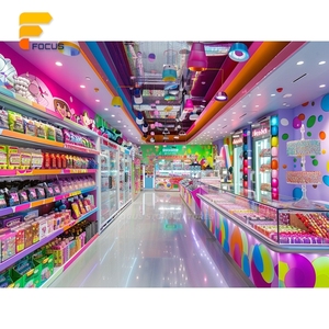 Vetrina Espositiva Personalizzata per Negozi al Dettaglio in Materiali Misti, Produttore OEM di Vetrine per Dolciumi - Product Image 5