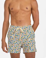 Shorts de Baño para Hombre de Alta Calidad, Fabricados con Tela Ecológica, Estampado Personalizado, de Secado Rápido, con Bolsillo, Diseño de Lujo