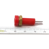 Prise de panneau de haute qualité 4mm douille banane galvanisée ABS Shell soudage 6mm Inserts connexion