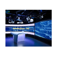 Pantalla LED para Interiores/Exteriores de Alta Frecuencia de Actualización de 7680 Hz, IP65, P1.25 P1.53 P1.86, Pantalla HD 8K para Estudio de TV, Sala de Control, Más de 5 Años de Duración