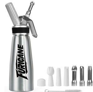 Furicane <b>Cream</b> Whip Dispenser Aluminum Bottle 500ml <b>White</b> <b>Cream</b> Whippers - Product Image 2
