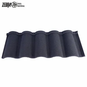 roofing sheet sizes roof shingles/colorful natural stone chip coated metal spanish roof tile