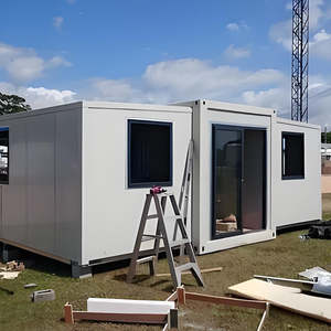 Casas Contenedor Expandibles Biplano de 20 y 40 Pies de Instalación Rápida para Refugios de Emergencia, Casas Móviles Modulares para Campamentos de Trabajo - Product Image 6