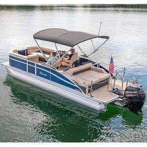 Bateaux <span class=keywords><strong>de</strong></span> pêche <span class=keywords><strong>en</strong></span> aluminium sur mesure Allhouse <span class=keywords><strong>en</strong></span> promotion, 25 pieds, bateau ponton <span class=keywords><strong>en</strong></span> aluminium soudé à <span class=keywords><strong>vendre</strong></span> - Product Image 1