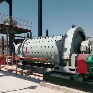 Modern Popular Safe Wet Dry Type Grinding Machine Large Ball Mill For Sale