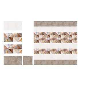 Azulejos de pared esmaltados para baño, color marrón cerámico, diseño simple, 30x60cm - Product Image 4