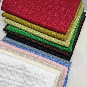 भारी उद्योग राहत बैंगनी जाक्वार्ड कपड़े जैक्वार्ड मखमली वेलेवेट वेलेचर वर्वेट पार्टी के कपड़ों के लिए 3 डी राहत - Product Image 6