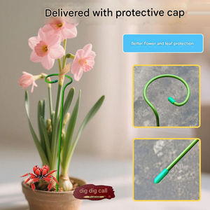 Outils de jardinage Hydrangea Phalaenopsis Support pour plantes Support pour fleurs Cadre métallique Nature Pression Support en fer pour Rose Escalade Vigne - Product Image 6