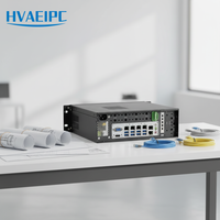 Ordinateur embarqué industriel HVAEIPC 6 ports Gigabit POE |   Carte réseau Intel I211 I3/i5 4 Go de RAM DDR4, disque Linux 128 Go, double bande RJ45, en stock