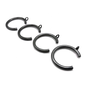 All'ingrosso anello di tenda resistente con occhiello in metallo 38MM anello appendiabiti per tenda per asta di tenda - Product Image 5