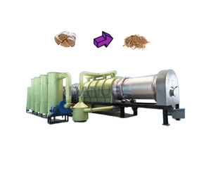 Unidad de Producción de Carbono Continua Industrial con Tecnología de Pirólisis Avanzada, Retención de Calor Optimizada y Máxima Eficiencia - Product Image 1