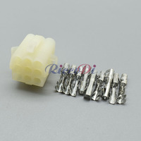Plastique des véhicules à moteur de connecteur de la veste DJ3091-3.5-11/21 9 Pin avec le terminal 03-09-2092 03-09-1092