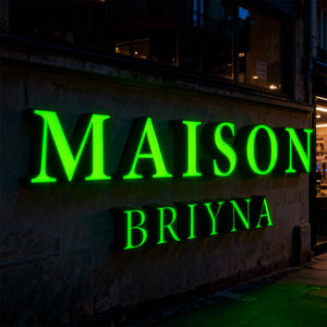 Letrero Lc Comercial con Iluminación Frontal y Trasera, Letras para Tienda, Rótulos LED, Letrero Iluminado para Fachada de Tienda, Rótulo LED Personalizado - Product Image 2