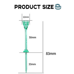 <b>Golf</b> Tee 83mm Plastic Lightweight 100 Pieces Boxed For <b>Golf</b> Sports - Product Image 2