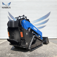 NIMBUS Chargeuse compacte à forte force de déplacement, efficace pour le déneigement et le déplacement de terre et de sol