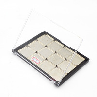 Plateau Organisateur Magnétique pour Fards à Paupières, Palette de Maquillage, Compartiment Unique pour Fard à Paupières, Plaque de Division pour Blush, Cosmétique