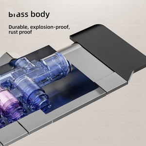 Wayon Salle De Bains Pluie Pommeau De Douche Ensemble Haute Pression 4 Fonction De Luxe Bain Douche Mitigeur Robinet Led Affichage Numérique - Product Image 3