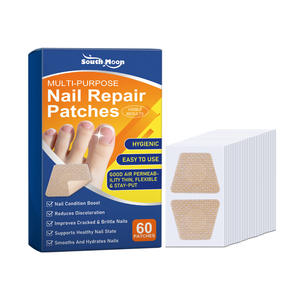 SOUTH MOON Patchs de Soin des Ongles des <span class=keywords><strong>Pieds</strong></span> Hydratants, Respirants et Confortables pour Peaux Sèches et Dures - Product Image 1