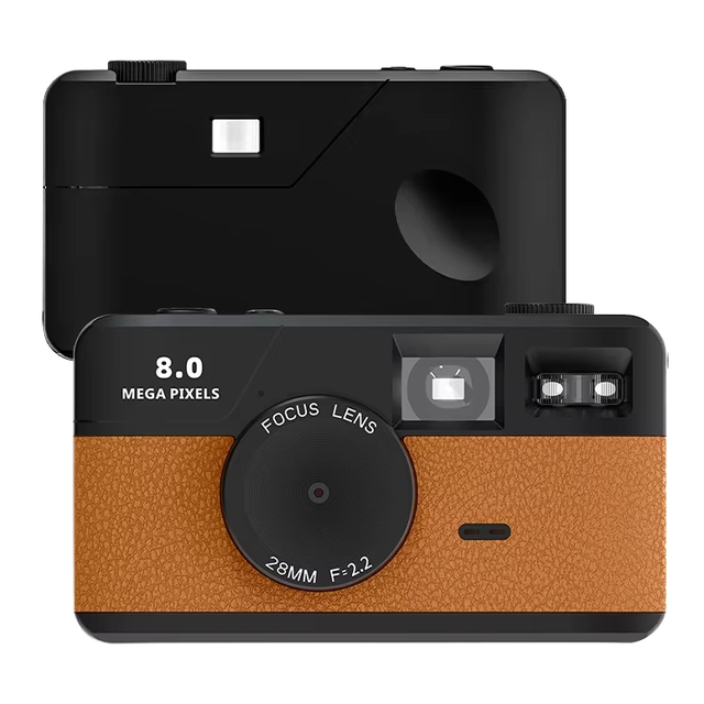 Wholesale Built-in Flash Portable Photo Screen Free CMOS Digital Camera Retro Style Vintage Compact Screenless Design 4K Video