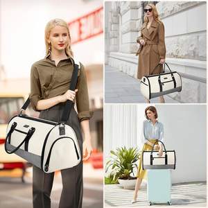 Échantillon gratuit, vente en gros, sacs à usage multiple, sacs non tissés pour robe de mariée, sacs pour vêtements, sacs anti-poussière, housse de costume avec cintre - Product Image 6