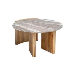 Elegante Mesa de Centro Moderna de Madera, Diseño Ecológico, Material Duradero, Superficie Amplia, Ideal para el Hogar y la Oficina - Product Image 3