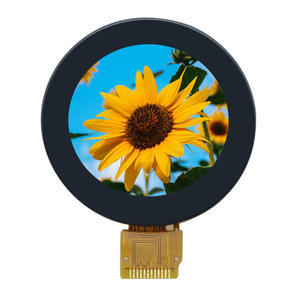 0.96 "1.3" 1.28 "1.54" 1.69 "2" <span class=keywords><strong>2.2</strong></span> "2.4" 240x240 Display LCD TFT rotondo con lente di copertura incollata per Smart Home - Product Image 1
