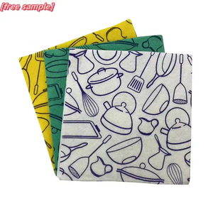 Chiffon à vaisselle réutilisable non tissé de haute qualité <span class=keywords><strong>pour</strong></span> le nettoyage humide ou sec de cuisine lavable <span class=keywords><strong>pour</strong></span> un usage domestique - Product Image 6