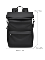 Sac à dos pour ordinateur portable de voyage tendance avec logo personnalisé, durable, imperméable, grande capacité pour le travail et l'école