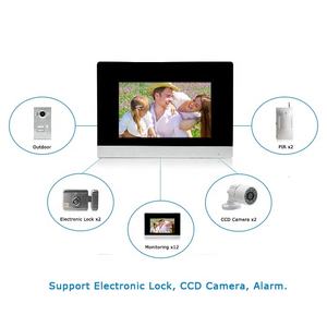 Оптовая продажа, видеодомофон с 10,1 экраном, 220 В, домофон для домашней безопасности с CMOS, черно-белый видеодомофон - Product Image 3